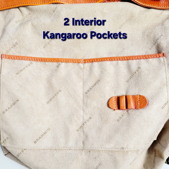 BRAHMIN Hailey Smooth Pebble Leather Shoulder Bag - Picture 10 of 16